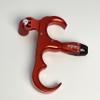 ZeoPeya Bow Release for Compound Bow, 3-Finger 360 Rotate Caliper Thumb Release Archery Accessories (Red) view 3