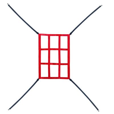 Strike Zone Target for Baseball Softball net, Throwing Pitching Hitting Batting Catching Practice Target, Pitcher Accuracy Training Aids (Red-9 Hole-1 Pack)
