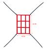 Strike Zone Target for Baseball Softball net, Throwing Pitching Hitting Batting Catching Practice Target, Pitcher Accuracy Training Aids (Red-9 Hole-1 Pack) view 4