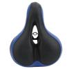 Pilipane Bikes Saddle, Microfiber Leather Bikes Saddle, Hollow Carved and Damper Mountain Bikes Seat Cushion, Comfortable Bikes Seat Cushion for Men Women(Black Blue) view 1