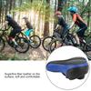 Pilipane Bikes Saddle, Microfiber Leather Bikes Saddle, Hollow Carved and Damper Mountain Bikes Seat Cushion, Comfortable Bikes Seat Cushion for Men Women(Black Blue) view 4