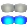 TERYDANBLE Compatible/Replacement Lenses for Spy Optic Dirk with Silver/Green Color view 1
