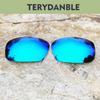 TERYDANBLE Compatible/Replacement Lenses for Spy Optic Dirk with Silver/Green Color view 4