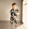 AILYLAKP Toddler Baby Boy Girl Shoes Kids Breathable Sneakers Tennis Shoes 6-36 Months Infant Slip on Shoes Grey view 2