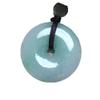 YHDONE Natural Jade Safety Buckle Circle Pendant Real Grade A Certified Burma Jadeite necklace view 1