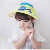Boy Girl Dinosaur Visor Cap Children Wide Brim Sun Hat Adjustable Sport Summer Cap Beach Travel Outdoor Headwear Aged 3-8Y view 2