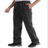 iCreek Men's Rain Pants Waterproof Rain Over Pants Hiking Pants Windproof Lightweight Outdoor for Golf, Fishing (Black, Medium/30 Inseam) view 1
