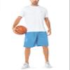 NORTHYARD Men's 10" Athletic Basketball Shorts Workout Gym Quick Dry Shorts Lightweight Mesh Training Shorts for Men Exercise SkyBlue view 4