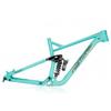 HIMALO Downhill Suspension Frame 27.5er 29er Mountain Bike Frame 17''/19'' Disc Brake Thru Axle Boost Bike Frame XC/DH,with Rear Shocks (Color : Blue, Size : 29x17'') view 1