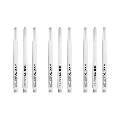 RED DRAGON Luke Humphries Joust XL White Dart Shafts - 3 Sets Per Pack (9 Dart Shafts in Total)