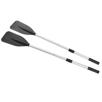 Bagima 1 Pair Set 132cm Aluminum Alloy Paddle Detachable Boat Oars Boat Oars Kayak Paddles for Rowing Boats Raft