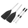 Bagima 1 Pair Set 132cm Aluminum Alloy Paddle Detachable Boat Oars Boat Oars Kayak Paddles for Rowing Boats Raft view 2