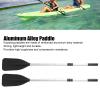 Bagima 1 Pair Set 132cm Aluminum Alloy Paddle Detachable Boat Oars Boat Oars Kayak Paddles for Rowing Boats Raft view 3