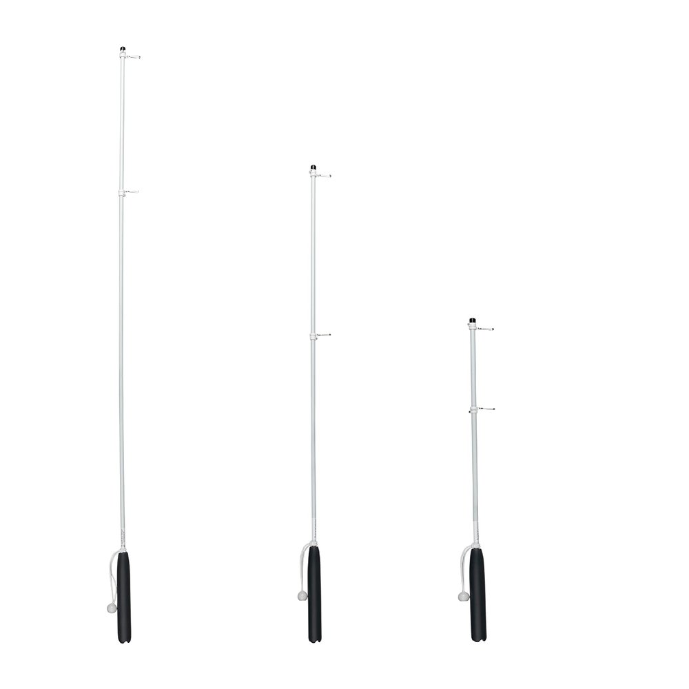 South Wind Designs Premium 36" Boat Rod Holder Flagpole with Rotating Flag Mounts, Durable Easy to Store Rod Holder Boat Flag Pole. 3 Foot Boat Flag Pole Rod Holder.