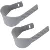 BESPORTBLE Adjustable Slip Bike Pedal Straps Leg Ties for Biking Exercise Bike Fixing Straps Portable Replacement 2pcs Random Color