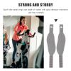BESPORTBLE Adjustable Slip Bike Pedal Straps Leg Ties for Biking Exercise Bike Fixing Straps Portable Replacement 2pcs Random Color view 2