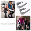 BESPORTBLE Adjustable Slip Bike Pedal Straps Leg Ties for Biking Exercise Bike Fixing Straps Portable Replacement 2pcs Random Color view 3