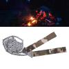 TITA-DONG 36 Inch Portable Pocket Chainsaw, Rope Chain Saw with Double Sides Teeth Blades, Manganese Steel High Reach Tree Limb Hand Rope Saw for Wood Cutting Camping Hunting Garden Work view 4