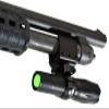 Trinity Flashlight with Black Mount Compatible with Mossberg 590a1 Pump 12 Gauge Single Rail Adapter. view 4