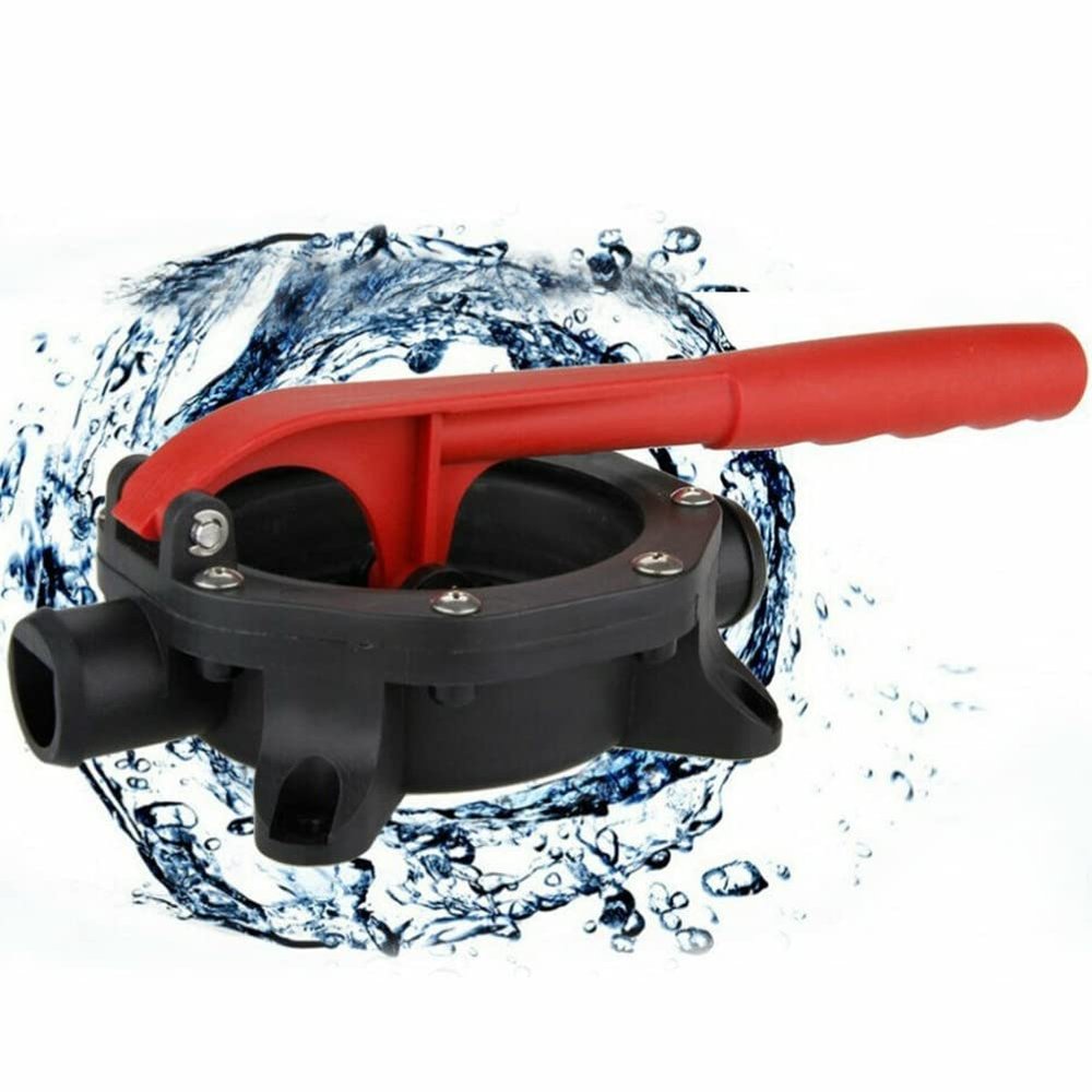 HUFFA 720GPH Self Priming Bilge Durable Manual Pump Plastic Hand Tools Easy Install High Pressure Boat Water Transfer Maintenance (Size : 02)