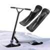 VBESTLIFE Ski Board Sled for Balance Scooters, 1 Pair Winter Snow Sled Attachment Converts Kick Scooters to Snow Sledges for Backyard or Slopes view 3