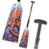 Hornet Watersports Dragon Boat Paddle - Kraken - Adjustable Carbon Fiber Dragon Boat Paddle - IDBF Approved - Dragon Boat Accessories (Clamp Adjustable) view 1