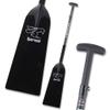 Hornet Watersports Dragon Boat Paddle - Black Glossy - Adjustable Carbon Fiber - IDBF Approved - Dragon Boat Accessories