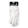 AKOBEN Jagwar Batting Gloves  Adult Baseball & Softball Batting Gloves for Men (White, Extra Large) view 3