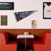 College Flags & Banners Co. Connecticut Huskies 2023 UCONN National Basketball Champions Pennant Flag and Wall Tack Mount Pads view 3