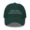 Sourdough hat, Sorry I Can't I Have to Feed My sourdough Starter hat, Funny sourdough Baking hat, sourdough Gifts. view 1