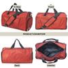 NGIL Glitter Cheers Sports Gym Duffel with Shoe Compartment and Small Carry on Travel Tote Bags for Women, Gym bag, Overnight bags for Women, Cheer Bag (Glitter-Red) view 4