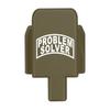 NDZ Performance Rear Slide Cover Plate for Sig P320 Series 9mm .40 .357 .45 ACP Laser Engraved Anodized Aluminum in Olive Drab Green, Made in The USA - Problem Solver Banner view 1