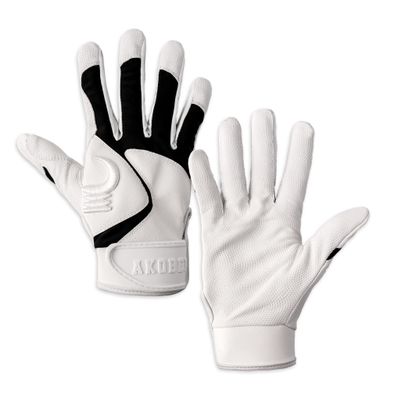 AKOBEN Jagwar Batting Gloves  Adult Baseball & Softball Batting Gloves for Men (Black, Extra Large)