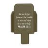NDZ Performance Rear Slide Cover Plate for Sig P320 Series 9mm .40 .357 .45 ACP Laser Engraved Anodized Aluminum in Olive Drab Green, Made in The USA - Bible Psalm 22:11 view 1
