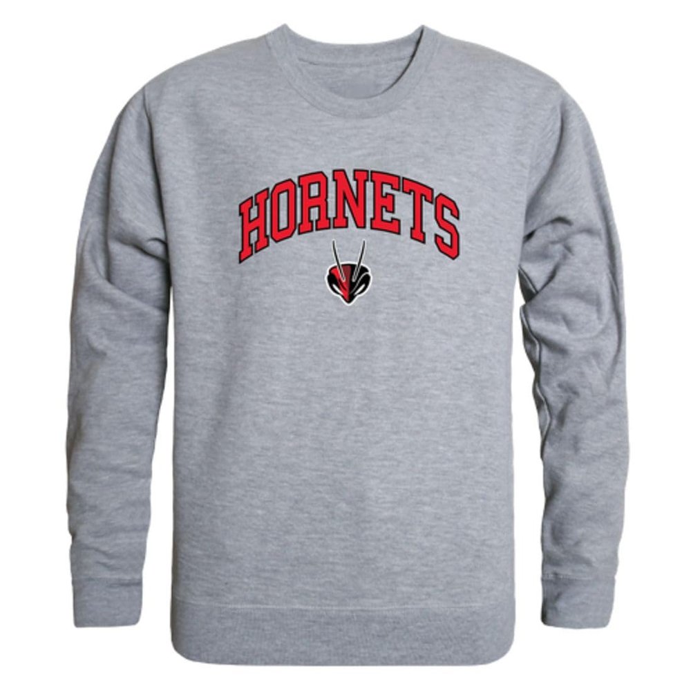 W Republic Lynchburg College Hornets Campus Crewneck Sweatshirt Heather Grey Small