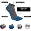 Alomejor Toe Socks,Moisture-Wicking Breathable Comfortable Running Socks Unisex for Men Women Running Gym Yoga view 3