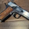 1911 Holster 1911 Full Size Quick Draw Clip Belt consealed Holster Stainless Steel with Grim Reaper Black Plated view 1
