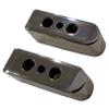 2X Polished Chrome-Plated 1911 Magazine Base Pads Fits All Kim Pro Tac-Mag Full Size .45 ACP 8-Round Magazines view 4