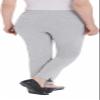 Hilary Radley Womens Pull On Ankle Pant (as1, Alpha, 3X_l, Regular, Regular, Light Gray Heather) view 3