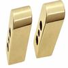 2X Gold-Plated 1911 Magazine Base Pads . Fits All Kim Pro Tac-Mag Full Size .45 ACP 8-Round Magazines Screws Included view 4