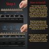 Gotical 9 Slots Picatinny Rail Section for M-Lok Handguard Flat Dark Earth Fit for Picatinny/Weaver Rails view 3