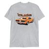 1970 Barracuda Cuda 340ci Hardtop Muscle Car T-Shirt Sport Grey view 1