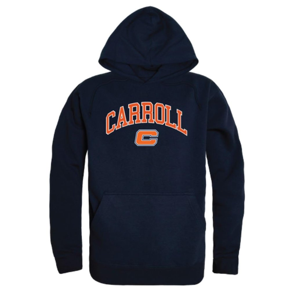 W Republic Carroll University Pioneers Seal Crewneck Sweatshirt - Navy, XX-Large
