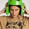 ProForce Lightning Karate/Martial Arts Sparring Headgear (Green, Youth (Head Circ: 20") view 4