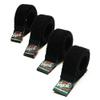 Fishing Rod Ties Fishing Rod Wrap Heavy Hook and Loop Straps. Set of (4) Fishing Pole Belt Hook and Loop Rod Holder Casting or Spinning Rod Straps. view 3