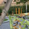 Pealihuy Army Camo Net Lightweight Oxford Fabric Camouflage Netting for Tree Stand, Photography, Decorations, Hunting, Shooting, Duck Blinds, Sunshade,3X10m view 2