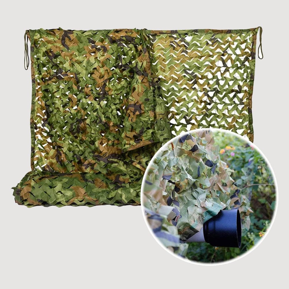 Pealihuy Army Camo Net Sunscreen Nets Camouflage Netting for Decoration Camping Theme Party Camping Military Hunting Shooting Sunscreen Nets,12X12m