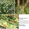 Pealihuy Army Camo Net Sunscreen Nets Camouflage Netting for Decoration Camping Theme Party Camping Military Hunting Shooting Sunscreen Nets,12X12m view 3