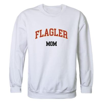 W Republic Flagler Saints College Gators Mom Fleece Crewneck Pullover Sweatshirt, Adult Unisex, White, Medium - NCAA Officially Licensed Apparel
