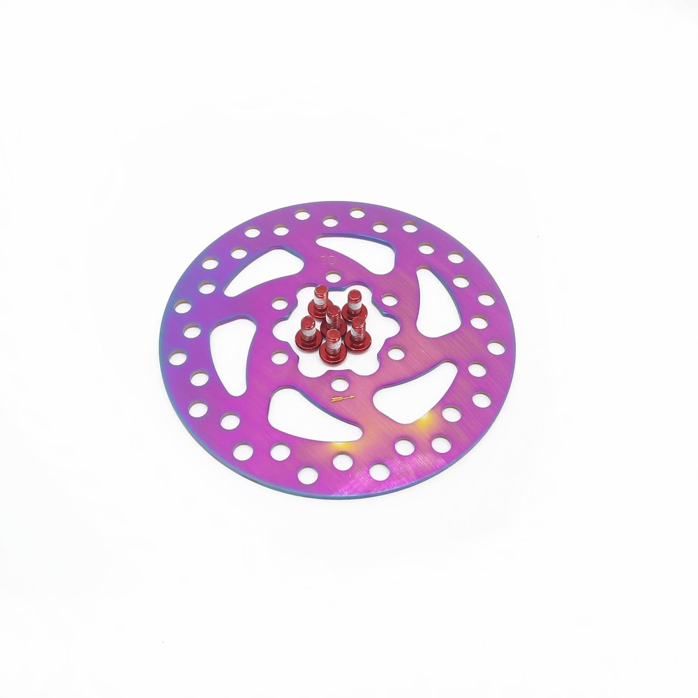 120mm Colorful Disc Brake For Kaabo Mantis 8 Electric scooter Brake Disc Spare Parts (120mm Colorful)